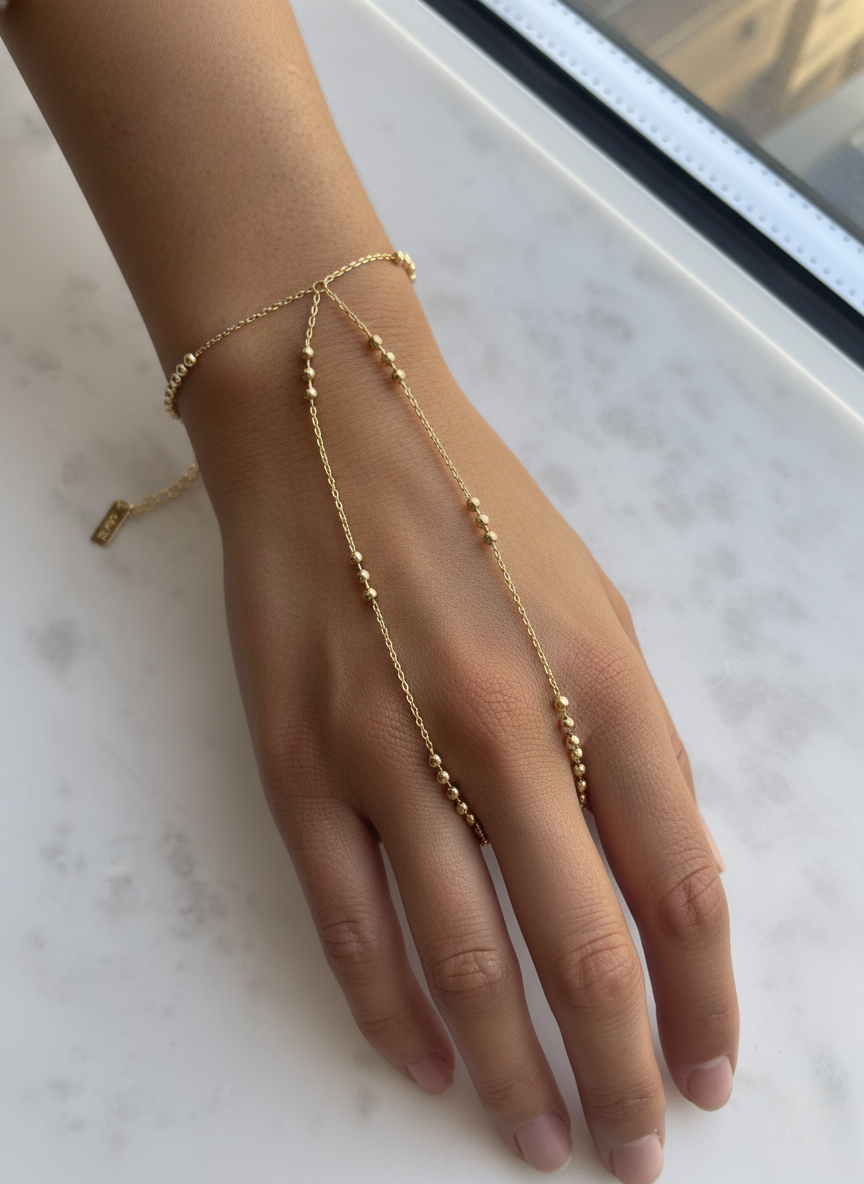 Dalila Hand Chain  | Regal Everyday Wear