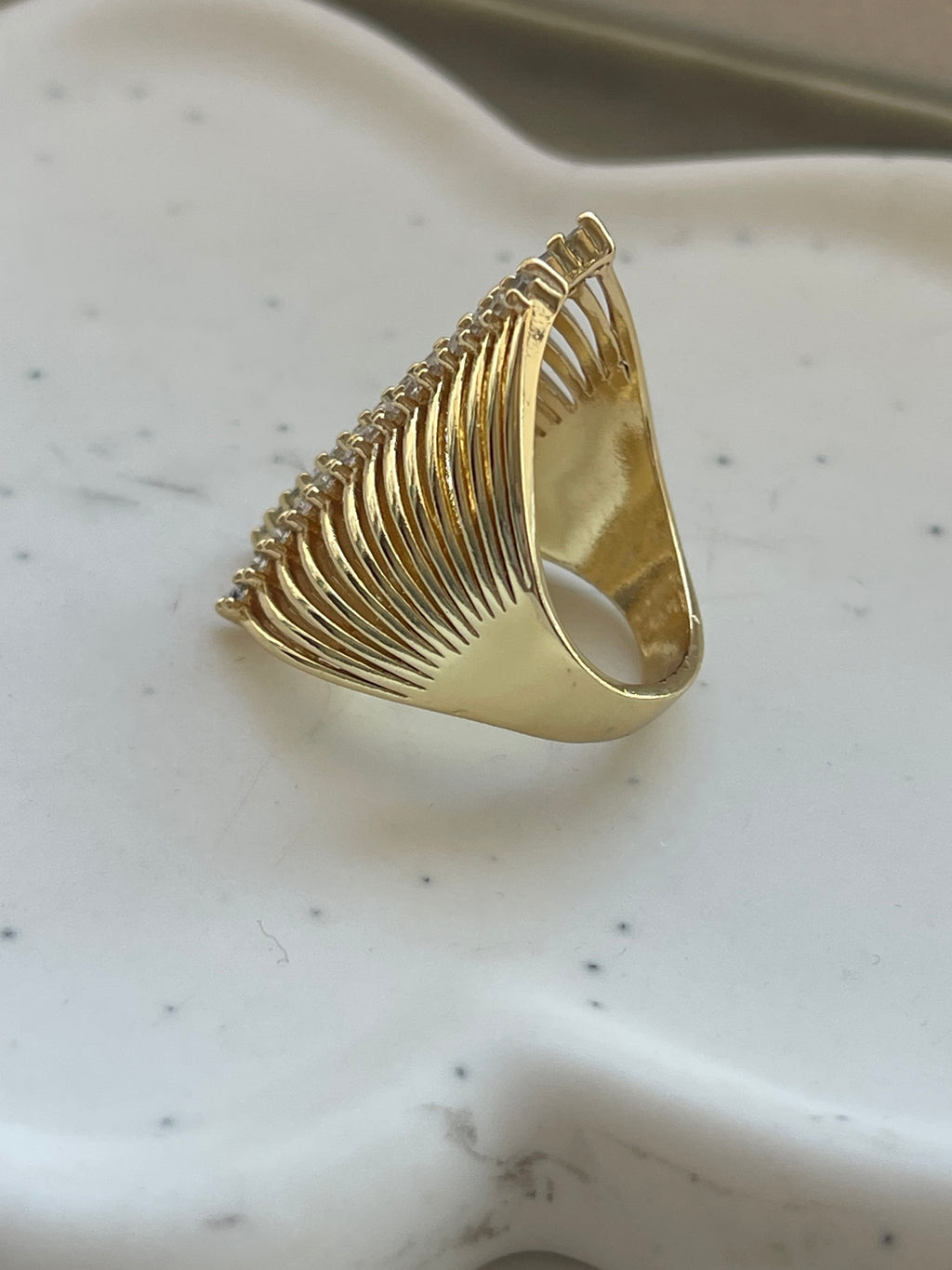 Alisa Open Band Adjustable Ring | Classic Everyday Wear