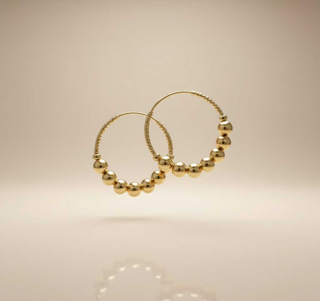 Aurora Bead Earrings | Chic Everyday Wear Earrings