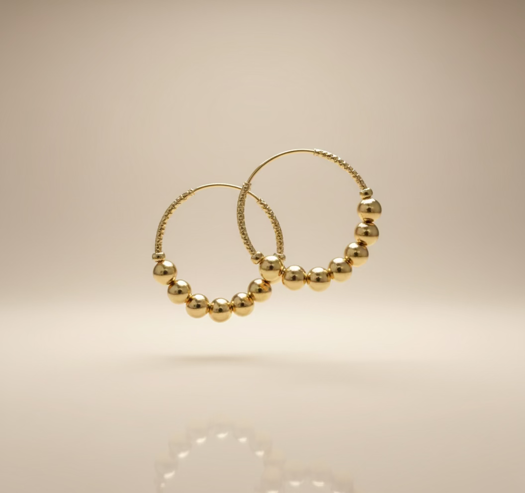 Aurora Bead Earrings | Chic Everyday Wear Earrings