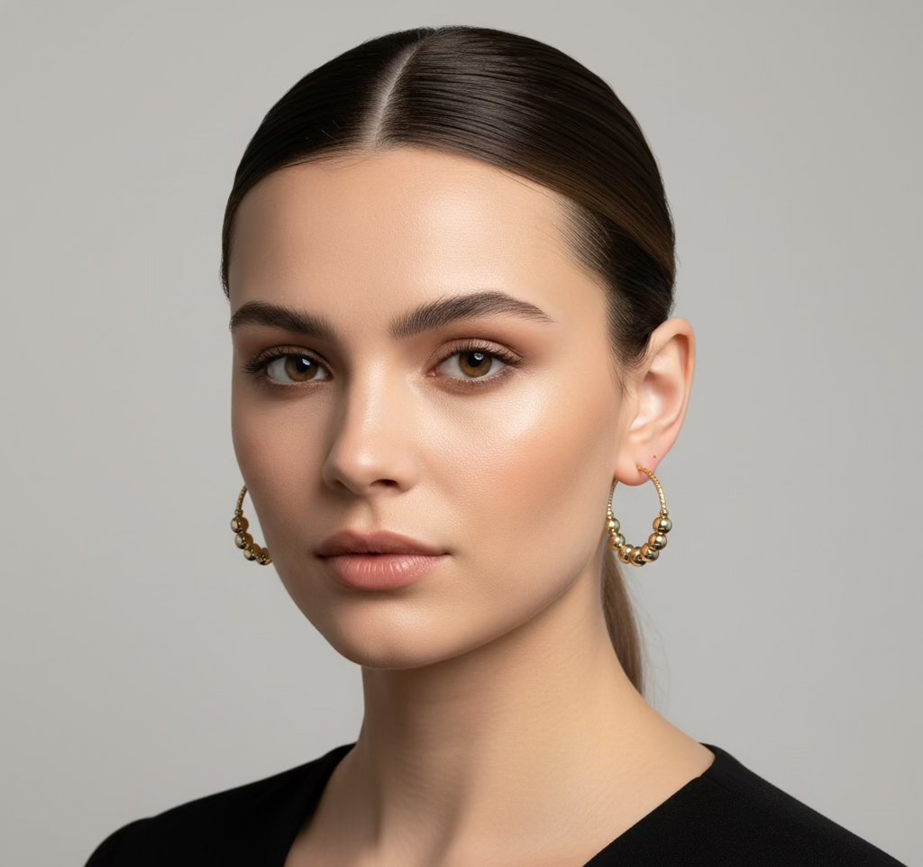 Aurora Bead Earrings | Chic Everyday Wear Earrings