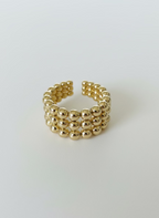 Éclat Beaded Ring | Contemporary Statement Style