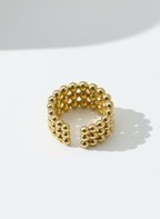 Éclat Beaded Ring | Contemporary Statement Style