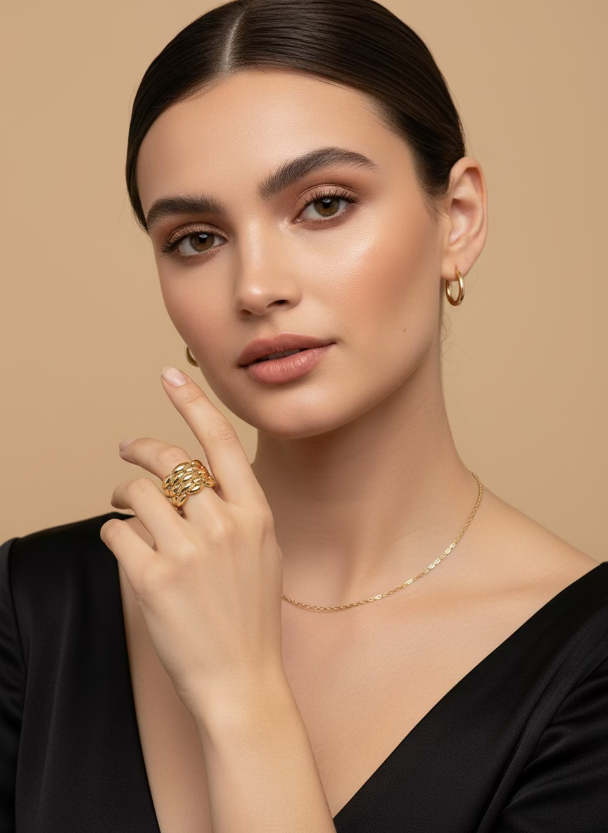 Eden Rose Gold Ring | Iconic Daily Luxury Ring