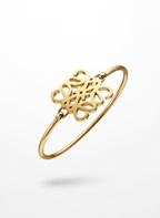 Elara Anagram Bangle Bracelet | Heritage Casual Wear
