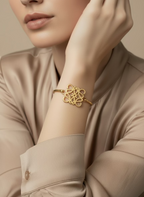 Elara Anagram Bangle Bracelet | Heritage Casual Wear