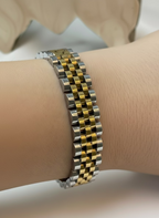 Fusion Silver Bracelet | Dainty Daily Luxury Bracelet