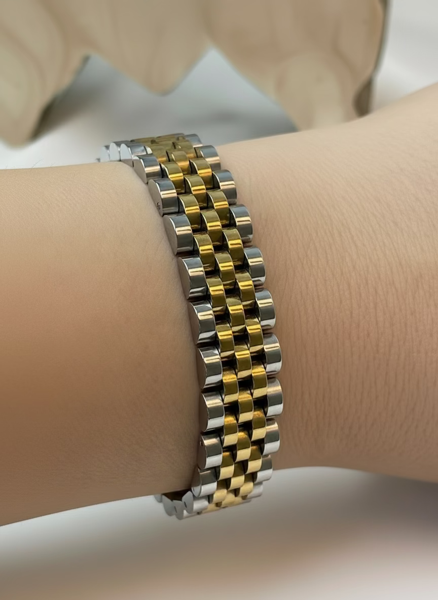 Fusion Silver Bracelet | Dainty Daily Luxury Bracelet