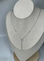 Elysia Pave Anagram Necklace | Artisan Everyday Wear