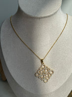 Lana Anagram Pendant Necklace | Classic Everyday Wear