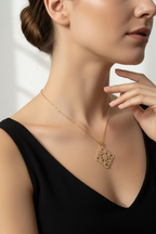 Lana Anagram Pendant Necklace | Classic Everyday Wear