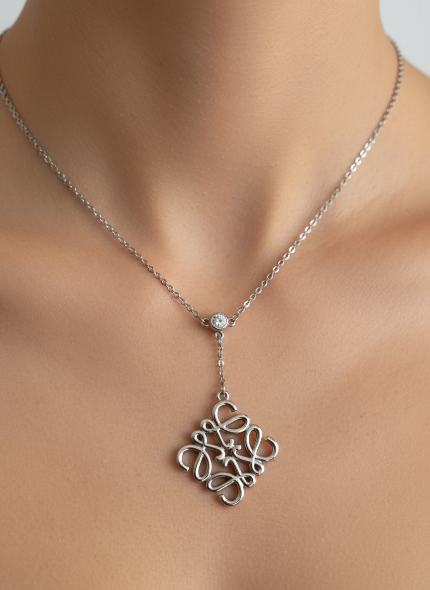 Liora Anagram Modern necklace