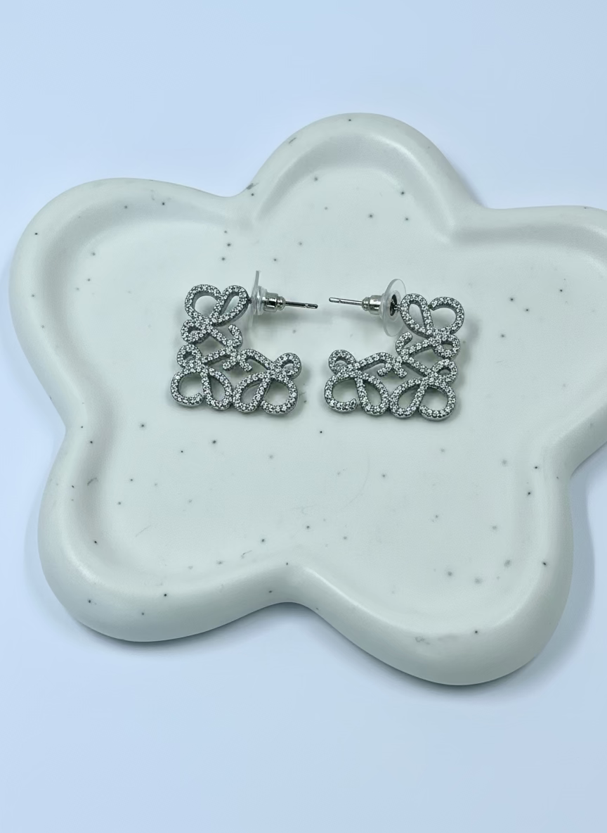 Lana Anagram Earrings | Refined Everyday Wear