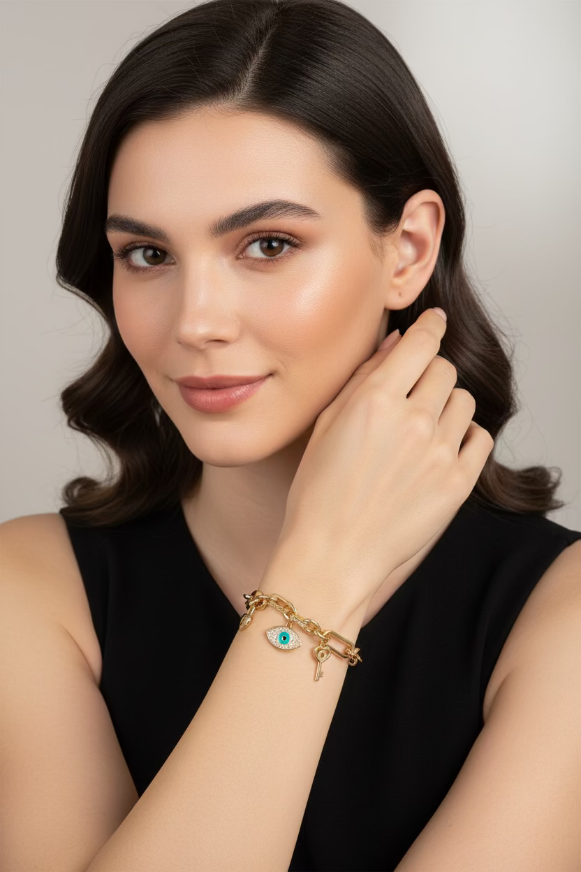 Reem Evil Eye Bracelet | Premium Everyday Wear