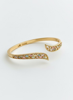 Sofia Gold Bangle | Opulent Everyday Wear