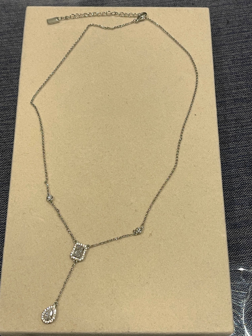 Elysia Pave Anagram Necklace | Artisan Everyday Wear