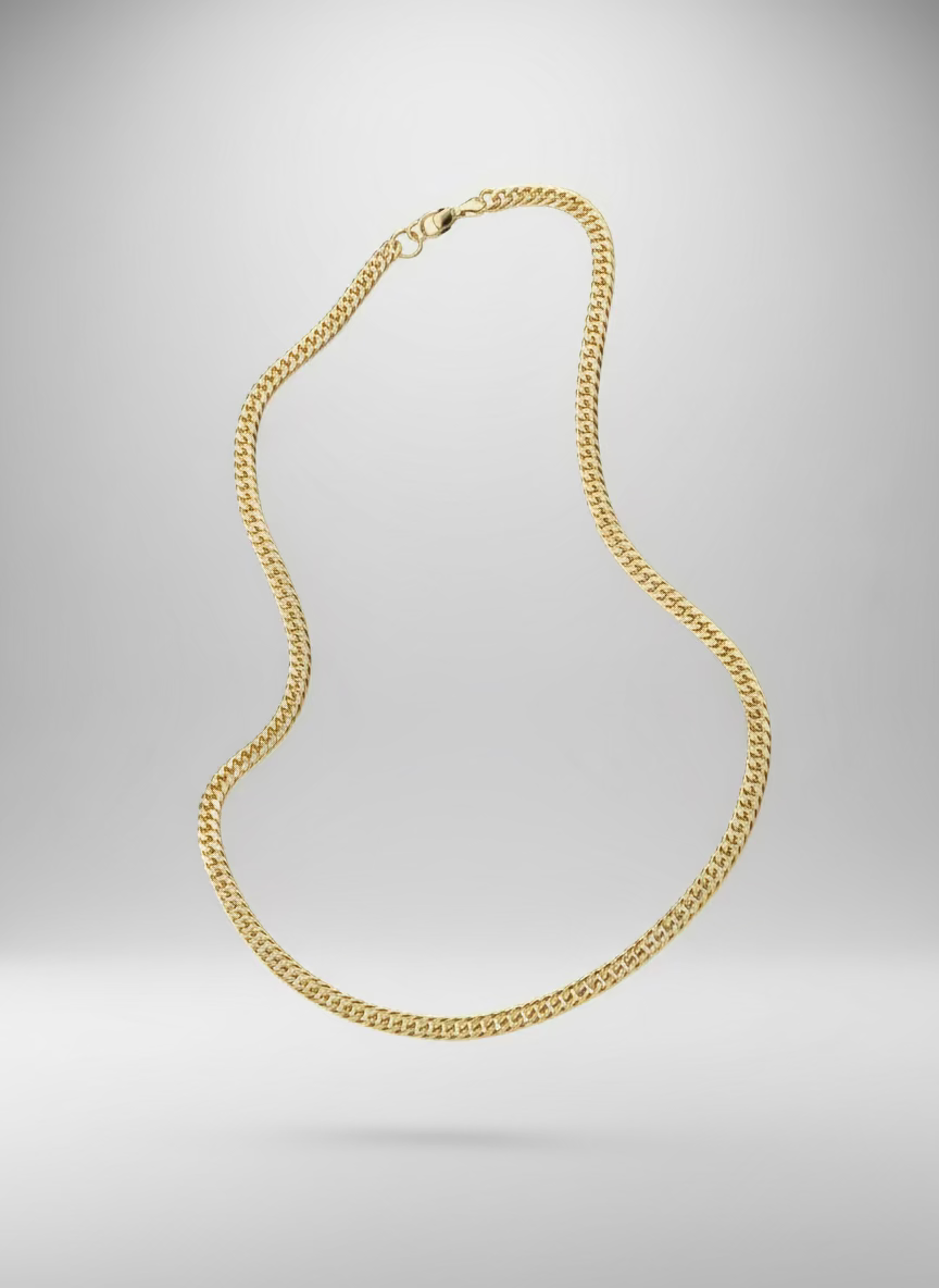 Iris Classic Curb Chain Necklace | Luxe Everyday Wear