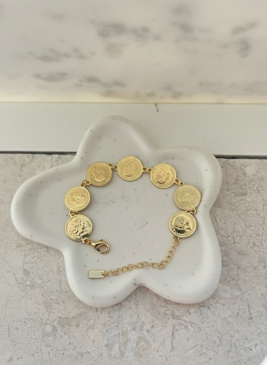 Kanz Coin Chain Exquisite Bracelet | Exquisite Everyday Wear