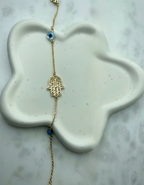 Hamsa Evil Eye Bracelet | Contemporary Everyday Wear