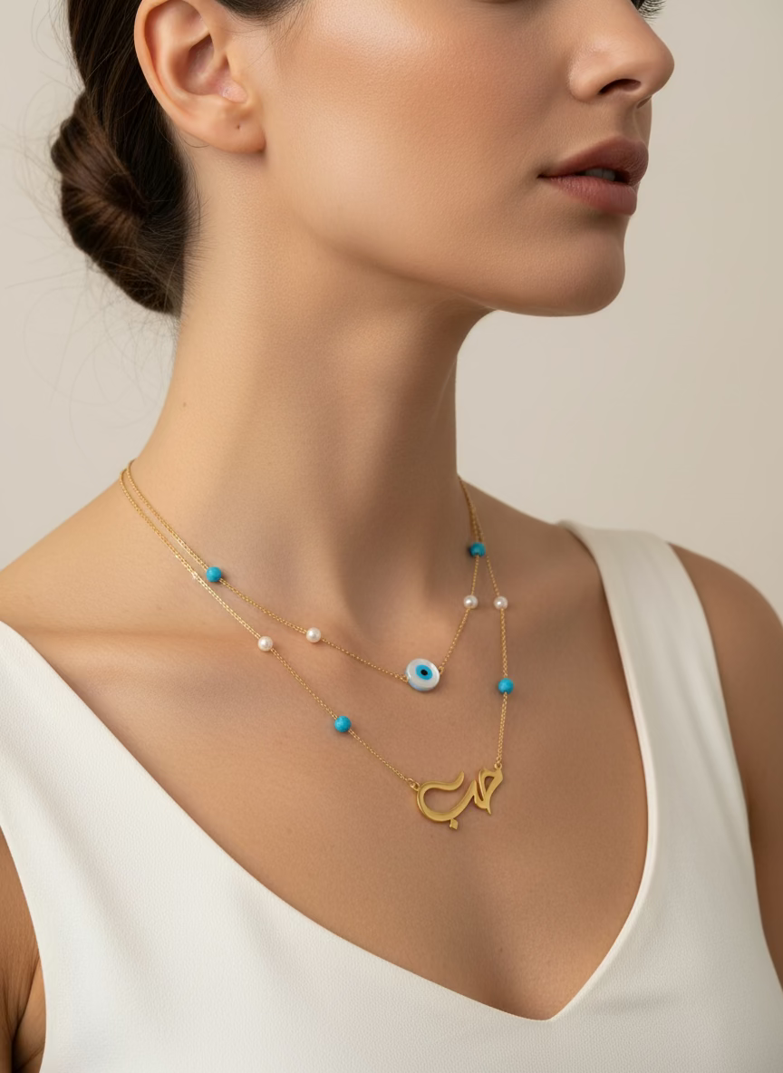 Solene Silver Necklace | Signature Daily Luxury Necklace