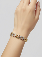 Nova Gold Bracelet | Radiant Statement Style