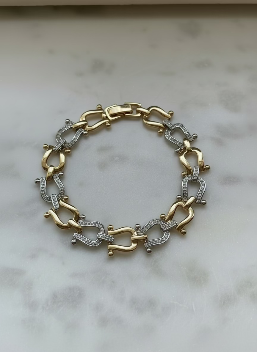 Nova Gold Bracelet | Radiant Statement Style