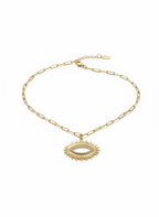 Lumi Eye Gold Necklace | Heritage Everyday Wear