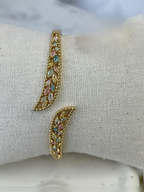 Sofia Gold Bangle | Opulent Everyday Wear