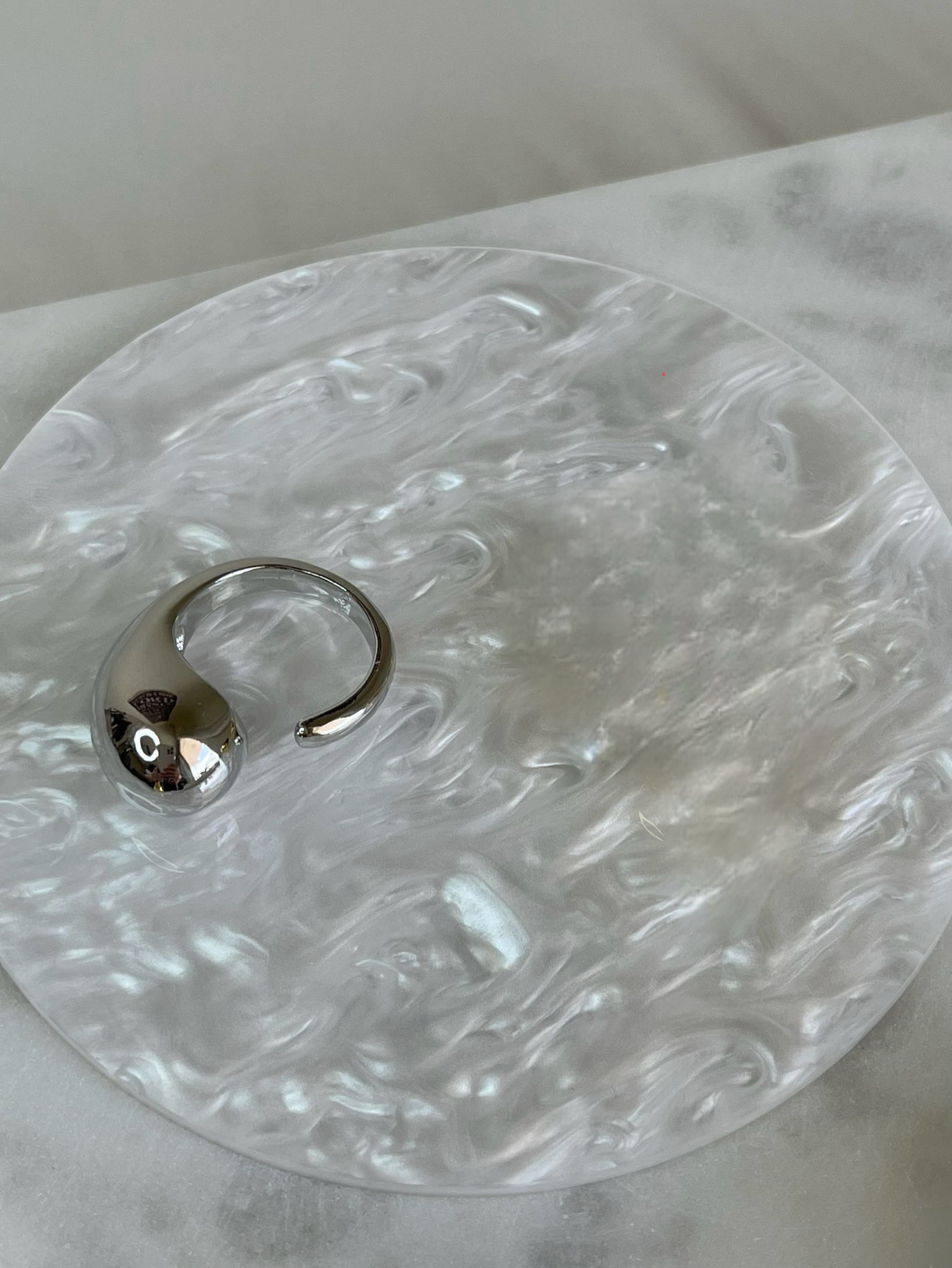 Melis water drop ring